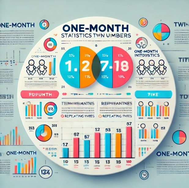 Statistik Angka Kembar Satu Bulan