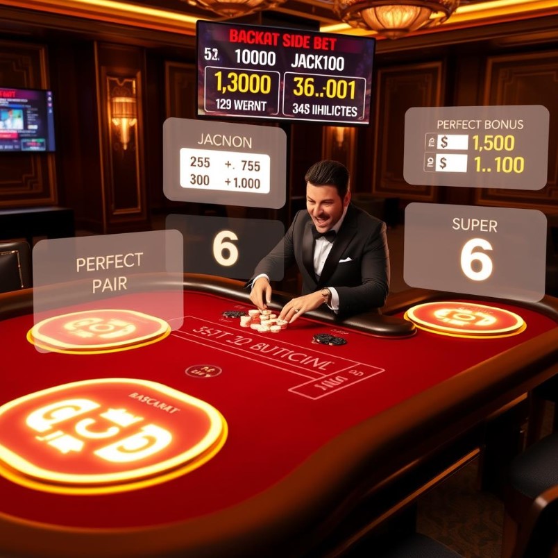 Side Bet Baccarat Jackpot Besar